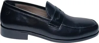 Pollini Schoenen, Heren, Zwart, 40 EU, Leer, Mocassini Pelle