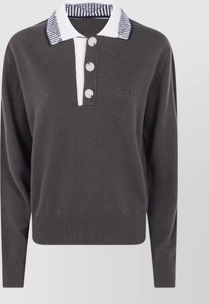 N&deg;21 wool polo jumper