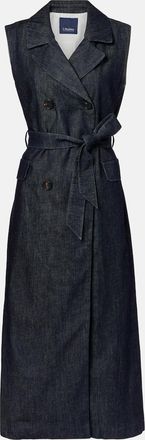 Max Mara Abito lungo di jeans Greta con cintura