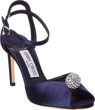 Jimmy Choo London Sacora 85 Satin Sandal