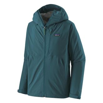 Patagonia Jassen, Heren, Blauw, S, Granite Crest Rain Jacket
