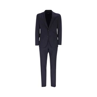 HUGO BOSS Kostuums, Heren, Blauw, 2Xl, Single Breasted Suit