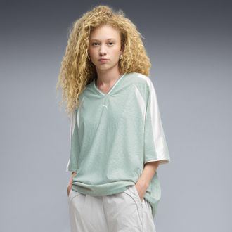 Puma Maglia oversize Lace Pack da donna, Accessori, Verde, XL