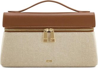 JW PEI Thea Handtas - Dames - Handtassen - Beige - ONE Size - Leer - Tassen