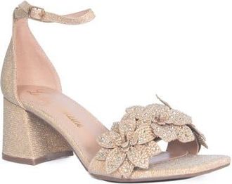 Lauren Lorraine Flori Sandal in Gold at Nordstrom, Size 6.5