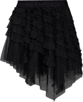 AllSaints Gonna Jayde con ruches - Nero