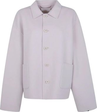 Extreme Cashmere single-breasted felted jacket - Neutrals