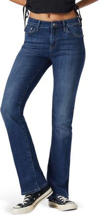 Mavi Molly Classic Mid Rise Bootcut Jeans in Indigo Supersoft at Nordstrom, Size 29 X 34