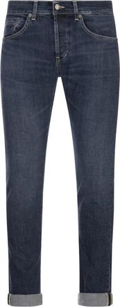 Dondup Brighton Carrot-fit Jeans - Heren - Slim Fit Jeans - Blauw - W29 - Katoen - Jeans