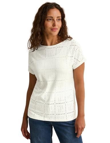 T-shirt Femme Cecil Col Bateau - Imprimé Douillet Viscose Stretch - Look Décontracté