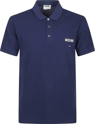 Moschino Short Sleeve Cotton Polo Shirt