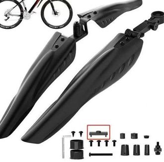 OEM Guardabarros Para Bicicleta De Monta&ntilde;a, Juego De Guardabarros Para Bicicletas De 24 A 29 Pulgadas, Se Puede Montar De Forma R&aacute;pida Y Sencilla