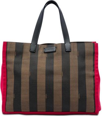 Fendi Pre-owned Fendi Pequin Canvas Simply Shopping Tote Ladies B3OJJ6AYCIELMIFU
