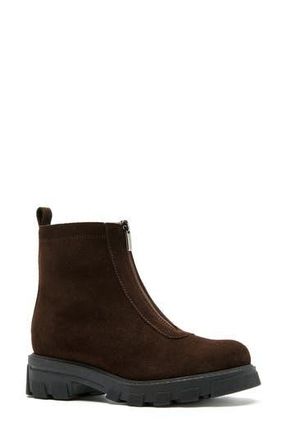 La Canadienne Keith City Dry Waterproof Bootie in Brunette Suede at Nordstrom Rack, Size 6.5