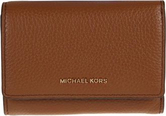 Michael Kors Medium Trifold Wallet - Dames - Portefeuilles - Bruin - ONE Size - Accessoires