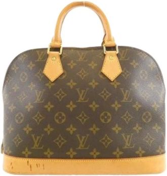 Louis Vuitton Pre-owned Handbags, female, Brown, Size: ONE SIZE Pre-owned Vintage Handbag