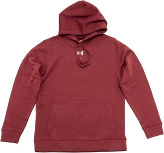 Under Armour Mens Hustle Fleece Hoodie In Cardinal