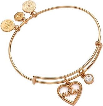 Alex and Ani Sister Bangle Bracelet in Gold at Nordstrom