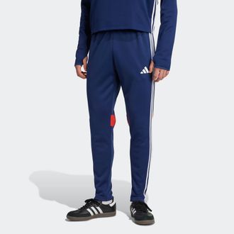 adidas Trainingshose ADIDAS PERFORMANCE TIRO ES WINPNT, Herren, Gr. XXL, N-Gr, weiss (team navy blau 2, rot, wei&szlig;), Obermaterial: 100% Polyester, Hosen Train