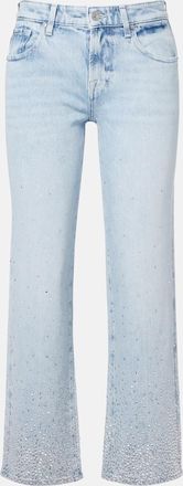 7 For All Mankind Calie embellished straight jeans