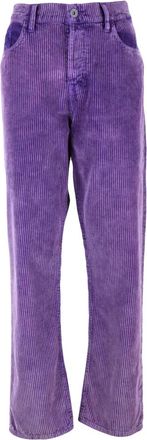 Jacob Cohen Gigi Over Straight Jeans - Dames - Bootcut Jeans - Paars - W32 - Katoen - Jeans