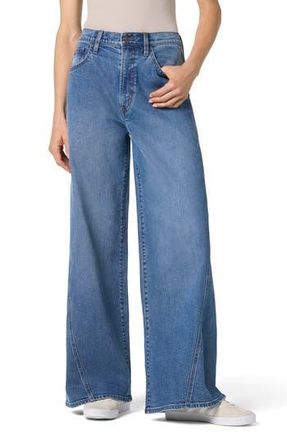 Hudson Jamie High Rise Wide Leg Jeans in Emily at Nordstrom Rack, Size 30