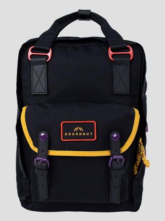 Doughnut Macaroon Happy Camper Rucksack schwarz
