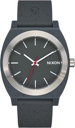 Nixon Time Teller OPP Silicone Strap Watch, 39.5mm in Asphalt Speckle at Nordstrom Rack