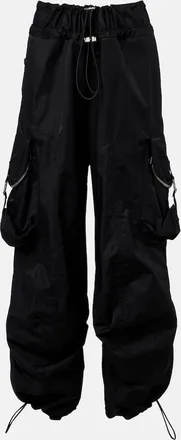 The Attico Cotton-blend cargo pants