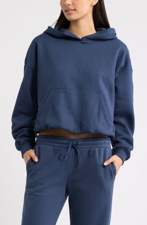 BP. Bubble Hoodie in Navy Indigo at Nordstrom, Size Xx-Small