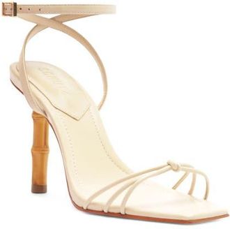 Schutz Haven Ankle Strap Sandal in Egg Shell at Nordstrom, Size 8.5