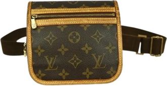 Louis Vuitton Pre-owned Bosphore Waist Bag - Dames - Vintage Heuptassen - Bruin - ONE Size - Tweed - Vintage