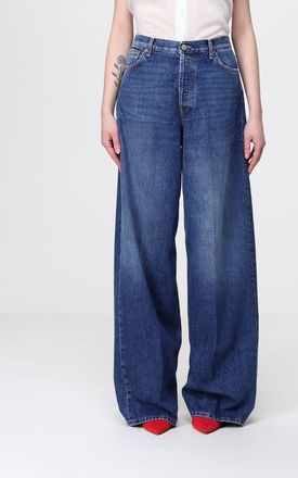 Dondup Jeans wide-leg Dondup in denim di cotone