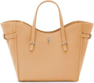 Behno Mini Greta Crossbody Tote in Peach at Nordstrom