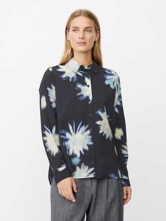 Masai Imma Long Sleeve Collared Shirt in Muted Lime at Nordstrom, Size Xx-Large