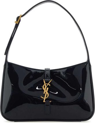 Saint Laurent Midnight Blue Leather Le 5 a 7 Shoulder Bag