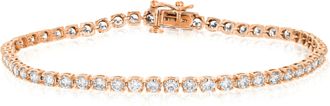 Vir Jewels 3 cttw Lab Grown Diamond Tennis Bracelet in 14K Gold For Women 6.5 Inch