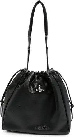Vivienne Westwood Hilary Orb-plaque Bucket Bag