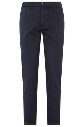 Re-hash Cotton-Blend Darts Turn-Up Chino Pants
