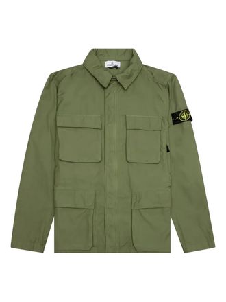 Stone Island Jack met klepzak - Groen