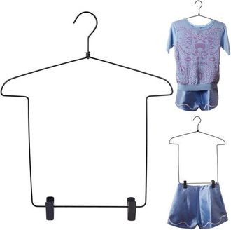 No Brand Perchero De Alambre Con Forma De Cuerpo - Con Clip Deslizante - 1 Pieza