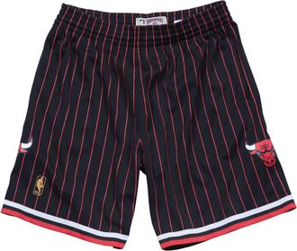 Mitchell & Ness NBA Swingman Shorts Chicago Bulls Alternate 1996-97 Black Red SMSHAC18022-CBUBLCK96