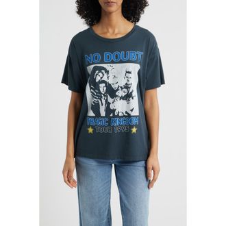 Daydreamer No Doubt Tragic Kingdom Cotton Graphic T-Shirt in Vintage Black at Nordstrom, Size X-Large