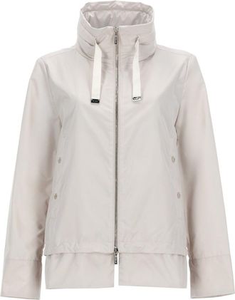 Moorer Sinia-Wk Boxy Cropped Layered Jacket