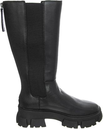 Steve Madden Transcend Boot - Dames - Chelseaboots - Zwart - 36 EU - Leer - Schoenen
