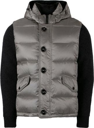 Moorer Foscolo gewatteerd jack - Grijs