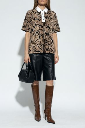 Stella McCartney Altermat Bermuda Shorts, Womens, Black