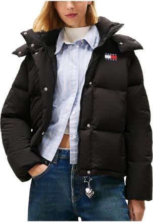Tommy Hilfiger Alaska Puffer Jacket - Dames - Winterjassen - Zwart - S - Polyester - Jassen