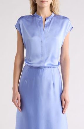 Vince Satin Shell Tank in Lightt Aria at Nordstrom Rack, Size X-Small