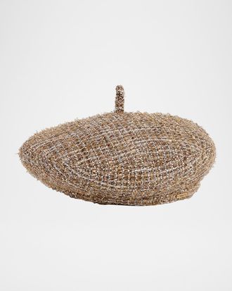 Eugenia Kim Carter Tweed Beret
